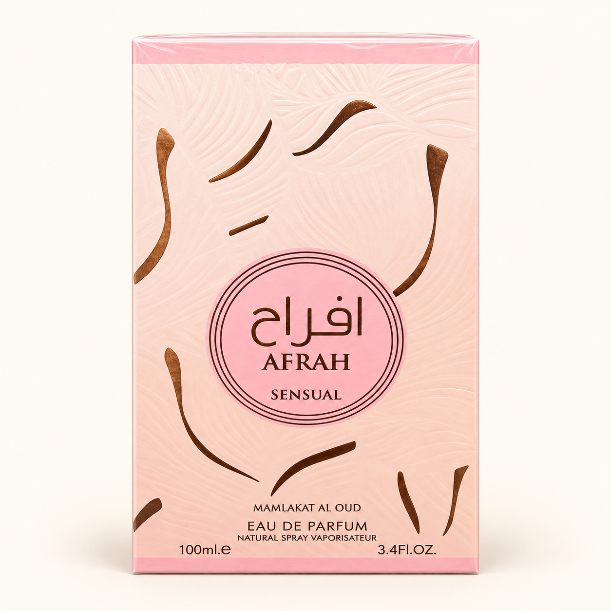 Afrah Sensual Mamlakat Al Oud 100 ml en caja